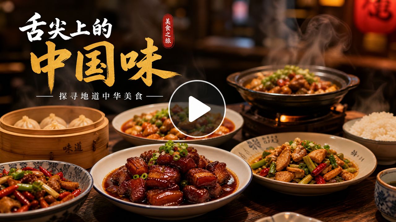 国产视频美食视频教程